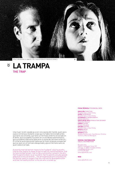 Póster de La trampa