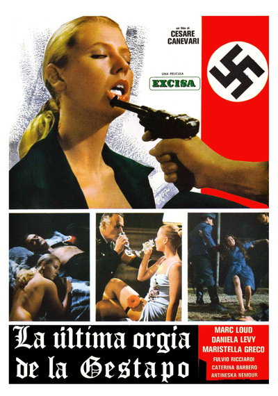 Póster de La última orgía de la Gestapo