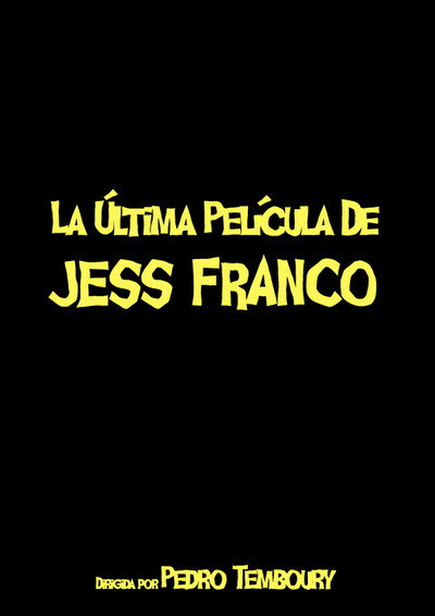 Póster de La última película de Jess Franco