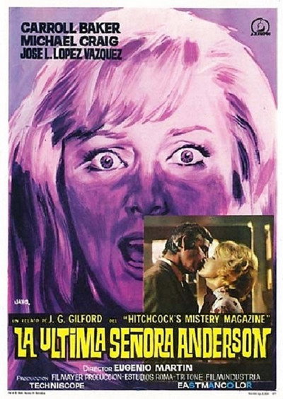 Póster de La última señora Anderson