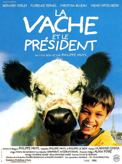 Póster de La vaca y el presidente