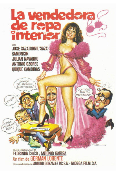 Póster de La vendedora de ropa interior