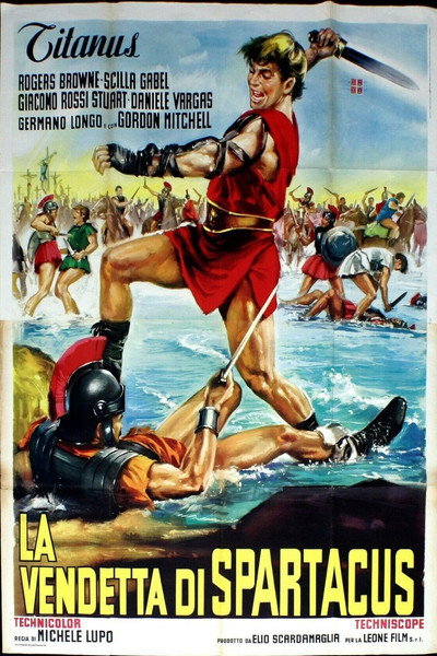 Póster de La venganza de Espartaco