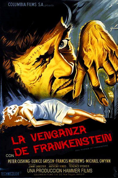 Póster de La venganza de Frankenstein