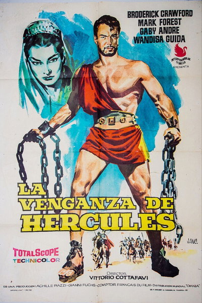 Póster de La venganza de Hércules