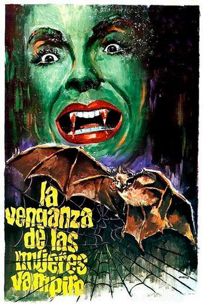 Póster de La venganza de las mujeres vampiro