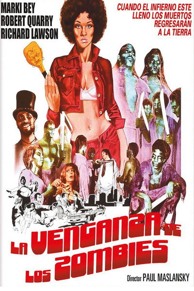 Póster de La venganza de los zombies