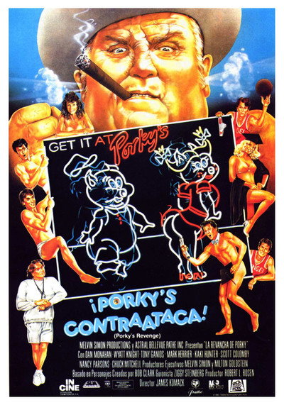 Póster de La venganza de Porky's