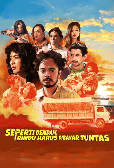 Póster de La venganza es mía, todos los demás pagan en efectivo