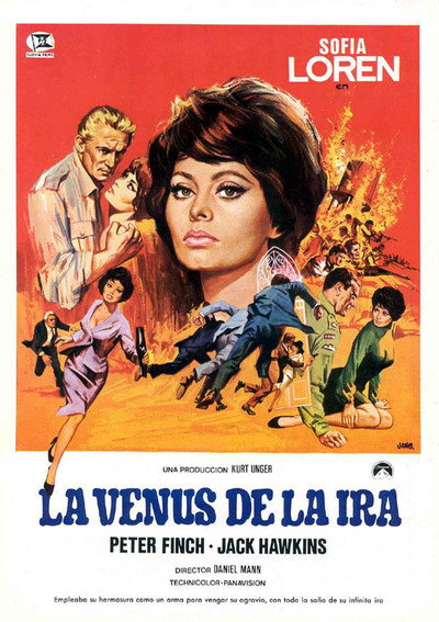 Póster de La venus de la ira