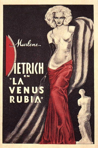 Póster de La venus rubia