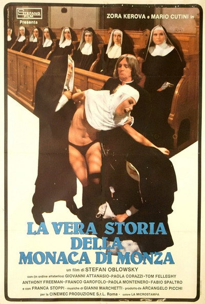 Póster de La verdadera historia de la monja de Monza