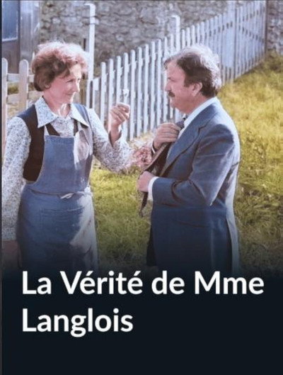 Póster de La Vérité de madame Langlois