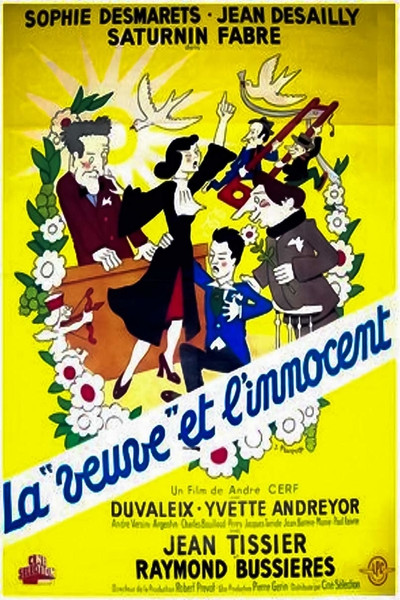 Póster de La veuve et l'innocent