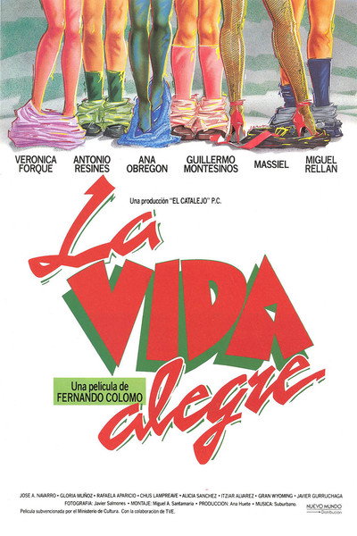 Póster de La vida alegre