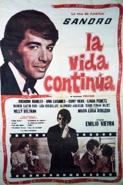Póster de La vida continúa