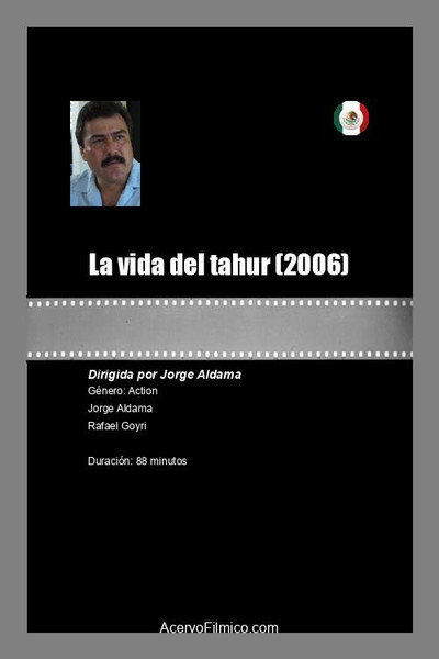 Póster de La vida del tahur