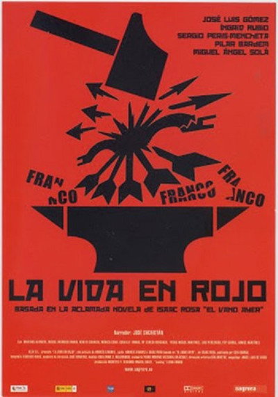 Póster de La vida en rojo