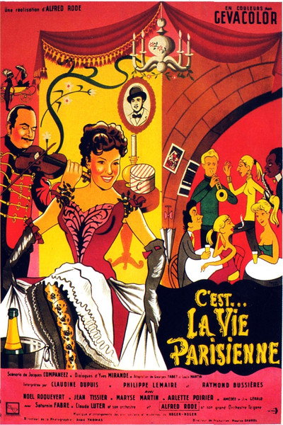 Póster de La vida parisien