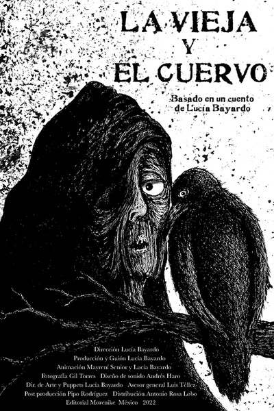 Póster de La vieja y el cuervo