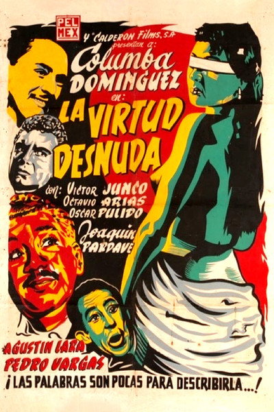 Póster de La virtud desnuda