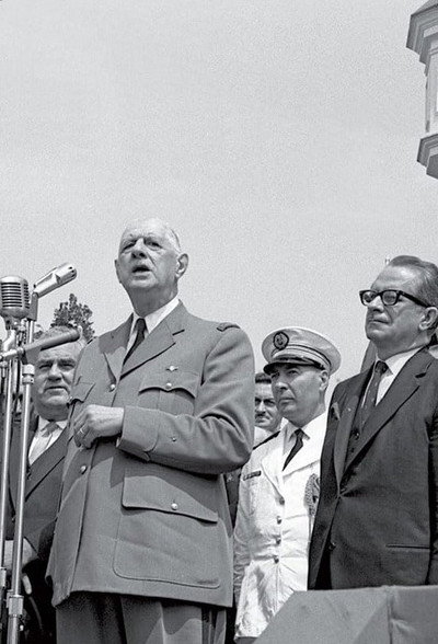 Póster de La visite du général de Gaulle au Québec