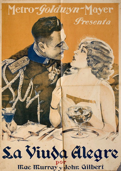 Póster de La viuda alegre