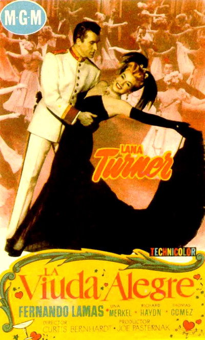 Póster de La viuda alegre