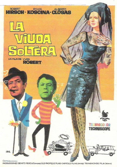 Póster de La viuda soltera