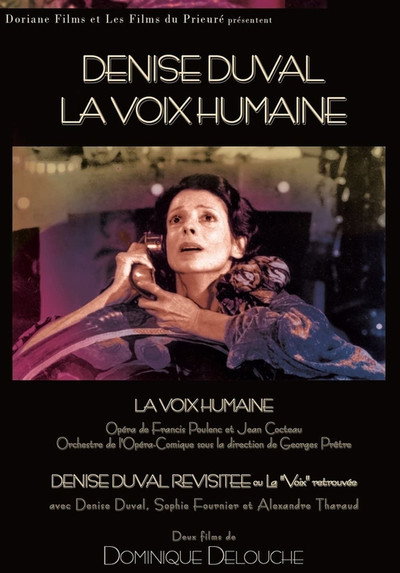 Póster de La Voix humaine