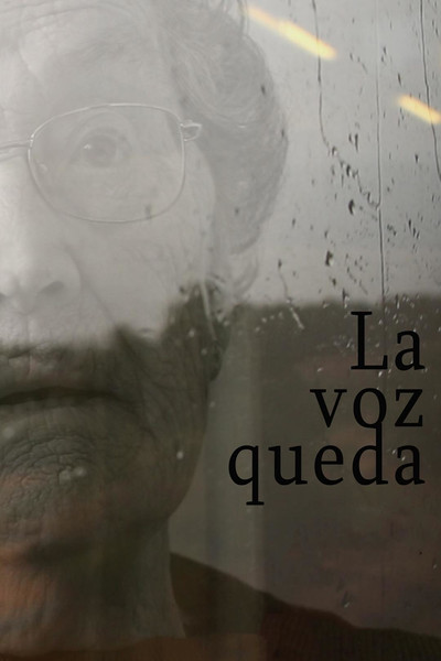 Póster de La voz queda