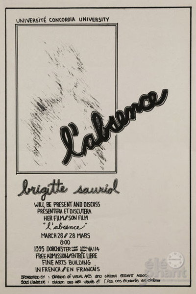 Póster de L'absence