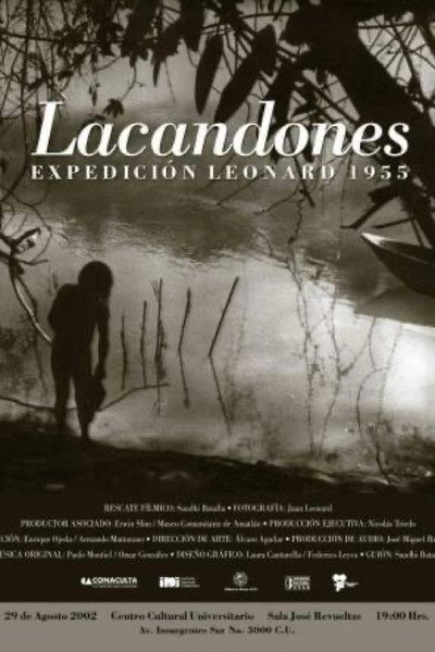 Póster de Lacandones, expedición Leonard 1955