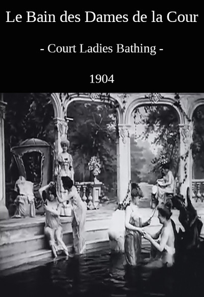 Póster de Ladies of the Court Bathing