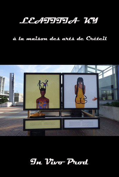Póster de Laetitia Ky à la maison des arts de Créteil