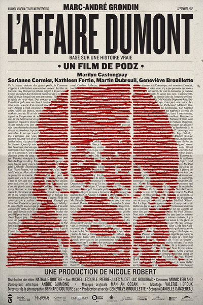 Póster de L'affaire Dumont