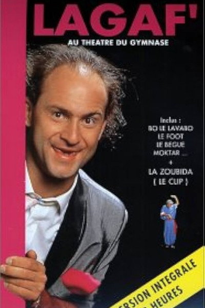 Póster de Lagaf' au Théâtre du Gymnase
