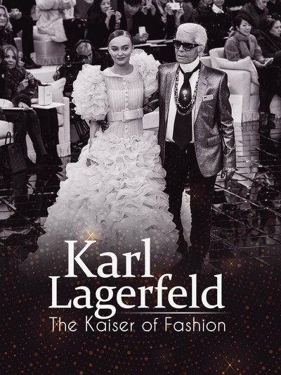 Póster de Lagerfeld, the Kaiser of Fashion