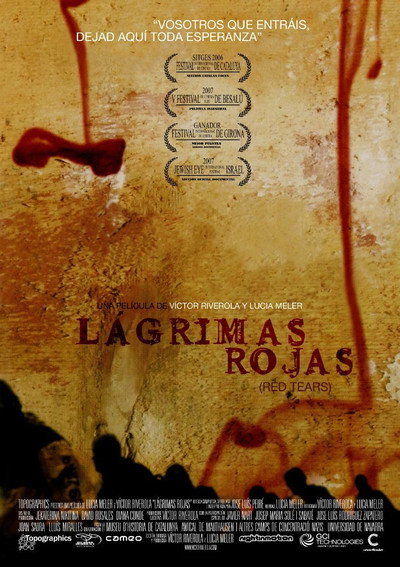 Póster de Lágrimas rojas