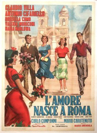 Póster de L'amore nasce a Roma