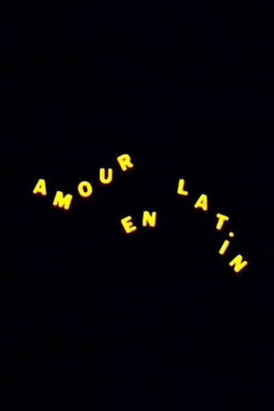 Póster de L'amour en latin