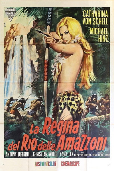 Póster de Lana, Queen of the Amazons