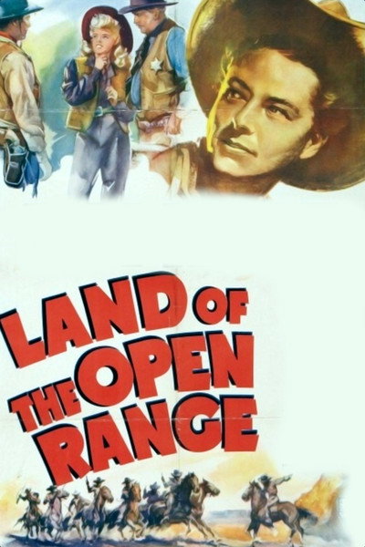 Póster de Land of the Open Range
