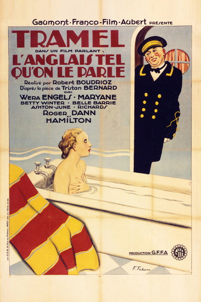 Póster de L'anglais tel qu'on le parle