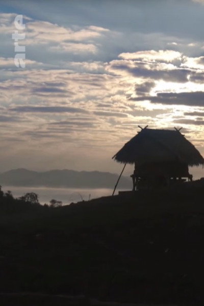 Póster de Laos - Das Dorf über den Wolken