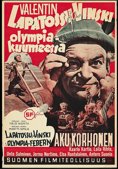 Póster de Lapatossu ja Vinski olympia-kuumeessa