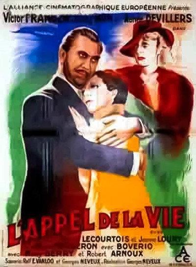 Póster de L'appel de la vie