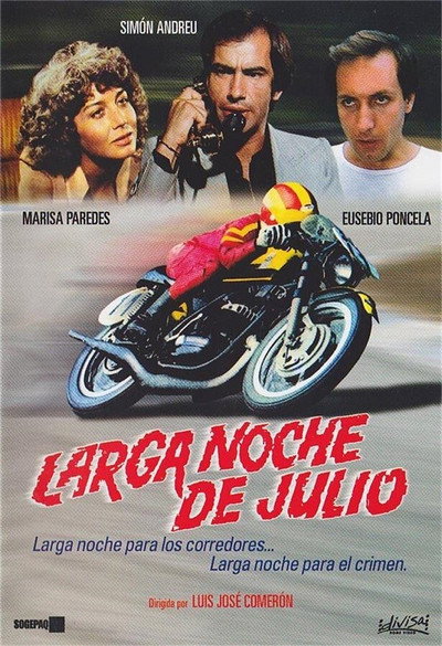 Póster de Larga noche de julio