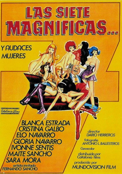 Póster de Las 7 Magnificas... y Audaces Mujeres