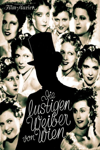Póster de Las alegres chicas de Viena